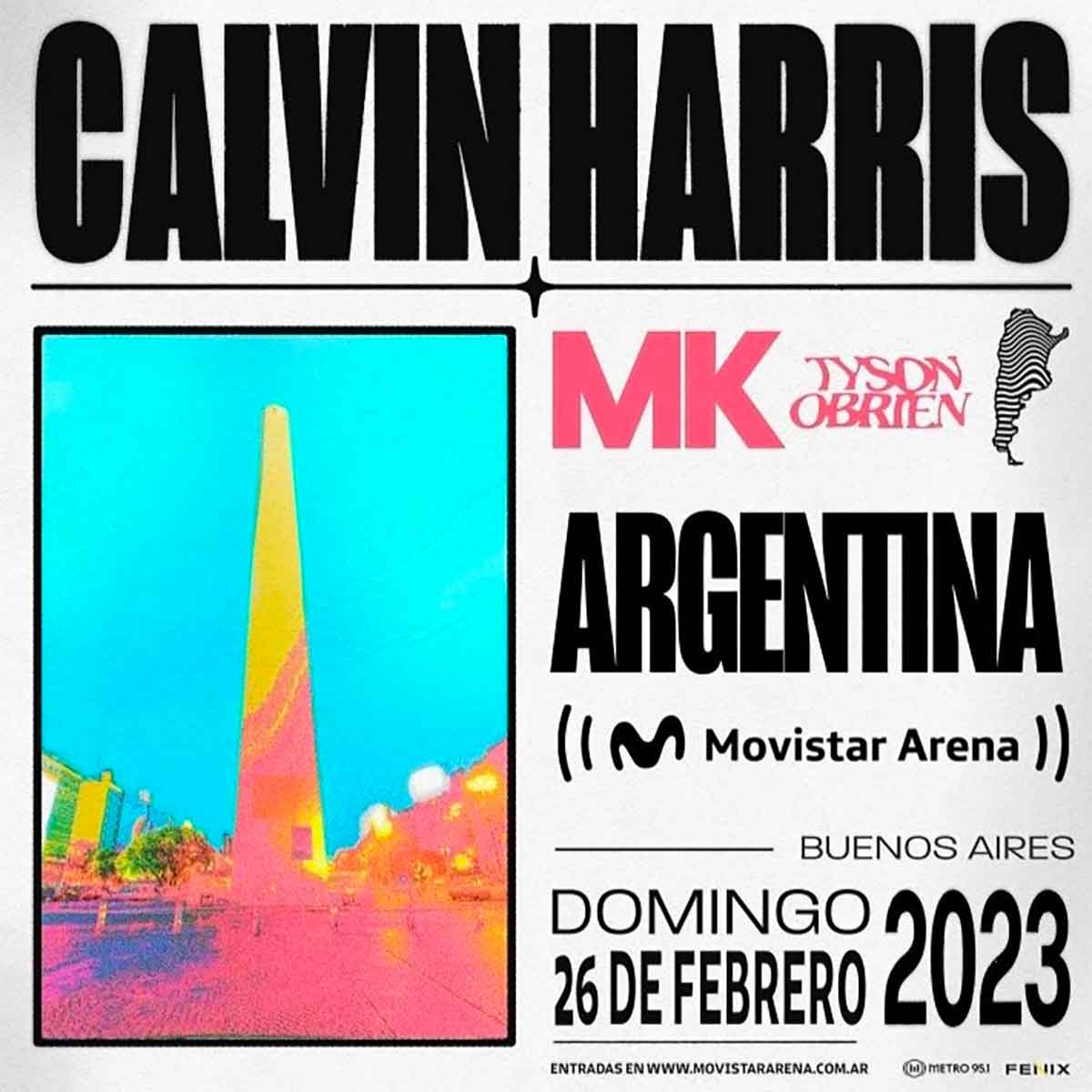 Calvin Harris en Argentina