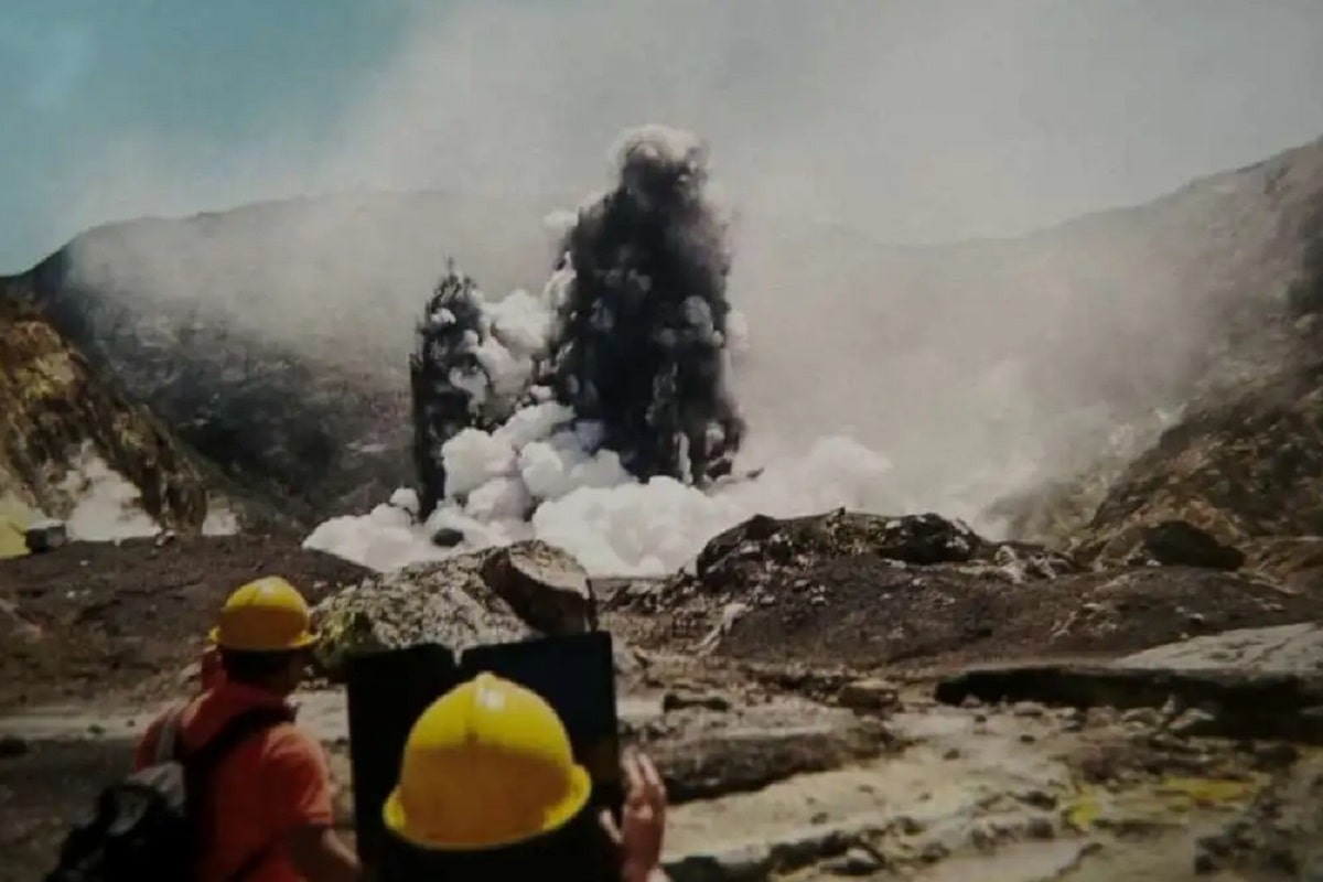 La historia real de El volcán: Rescate en Whakaari