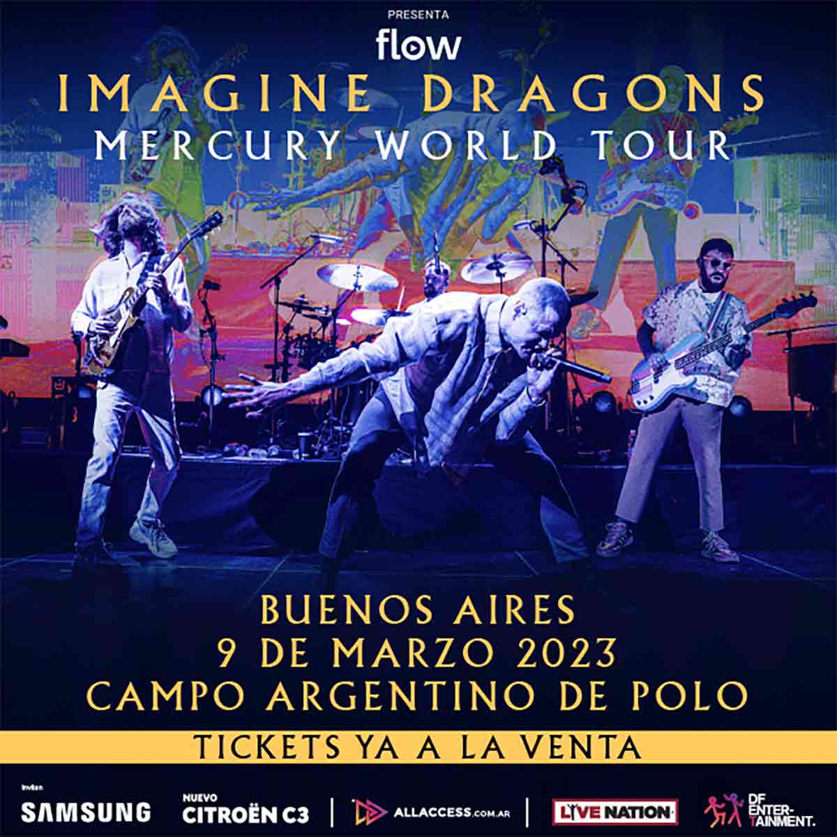 Imagine Dragons anuncia show en Argentina