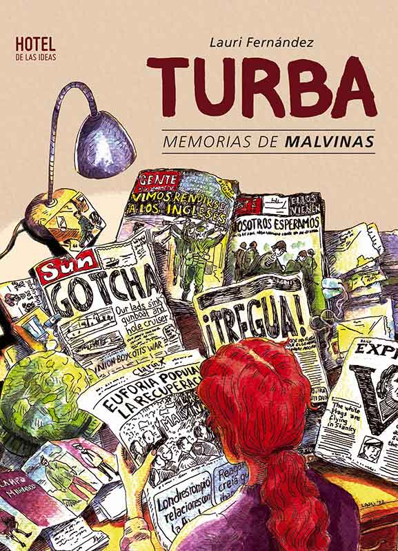 Tapa de Turba, libro de Lauri Fernández