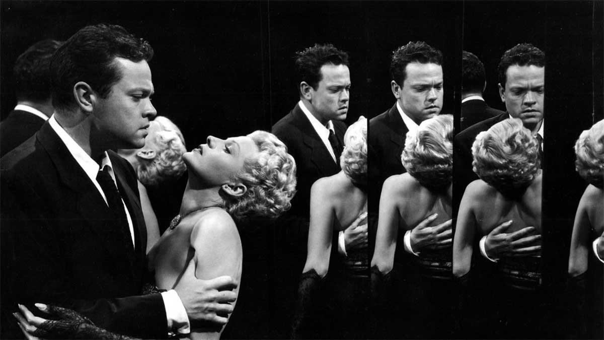 Orson Welles y Rita Hayworth en The Lady from Shanghai