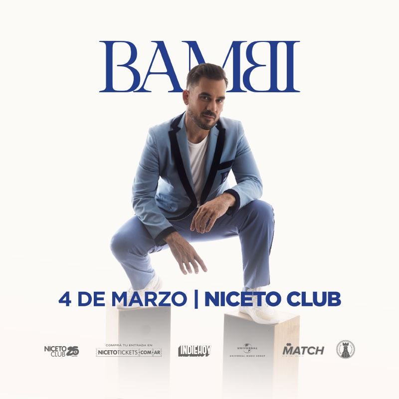 Bambi en Niceto Club