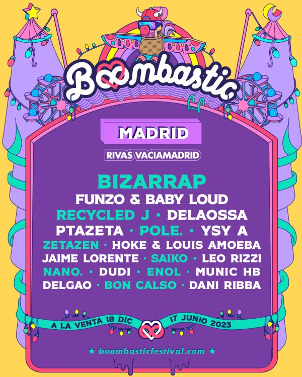 Boombastic Festival en Madrid 2023