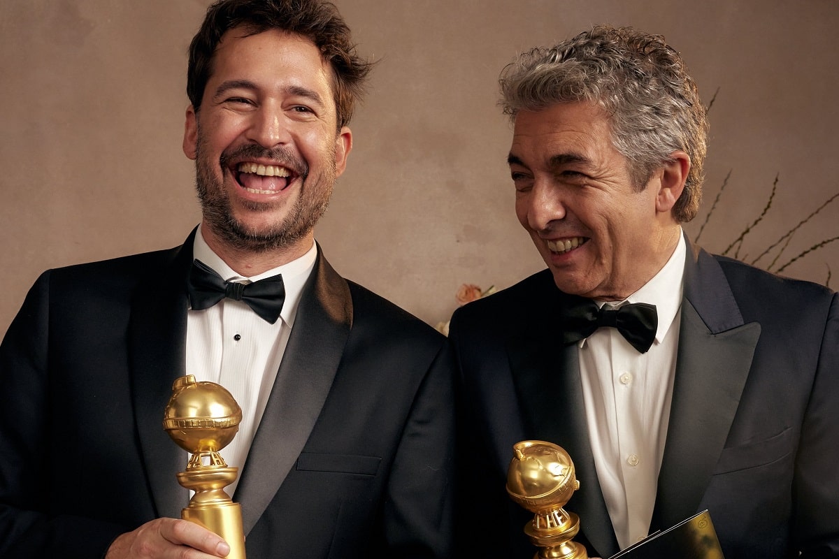 Santiago Mitre y Ricardo Darín en los Globos de Oro