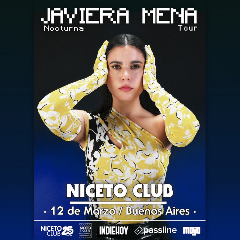 Javiera Mena en Niceto Club