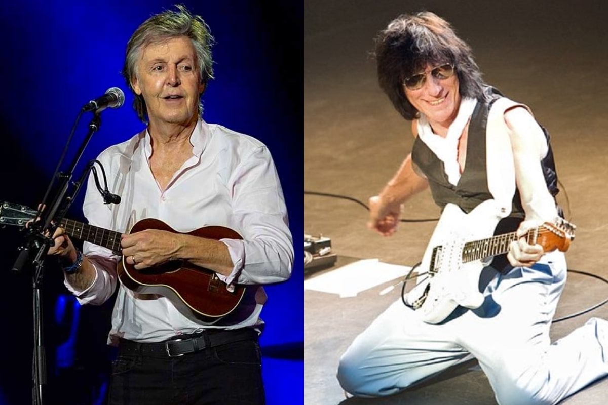 Paul McCartney y Jeff Beck