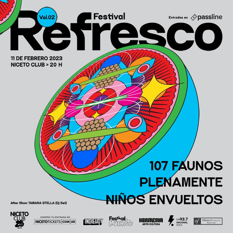 Refresco Festival Vol 2: 107 Faunos, Plenamente y Niños Envueltos en Niceto Club