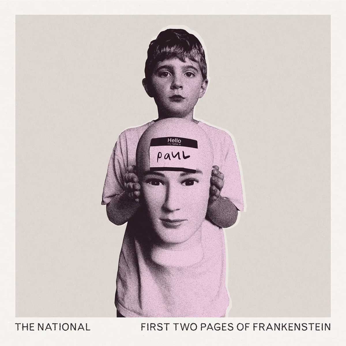 Tapa de First Two Pages Of Frankenstein, disco de The National