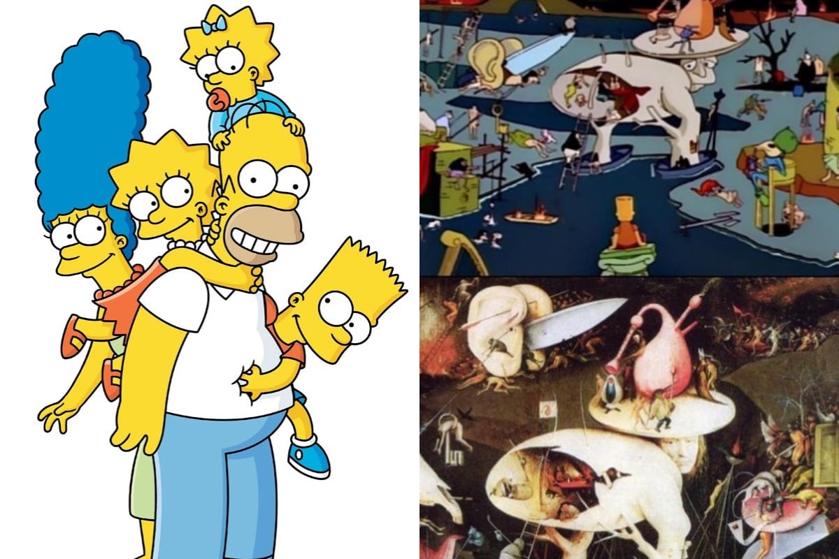 Los Simpson y las referencias al arte