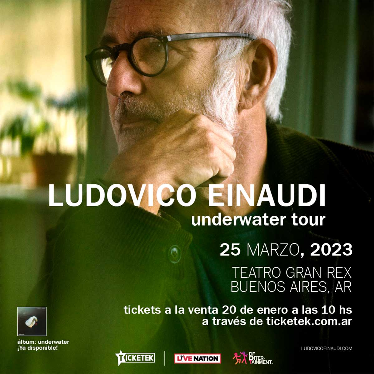 Ludovico Einaudi en Argentina