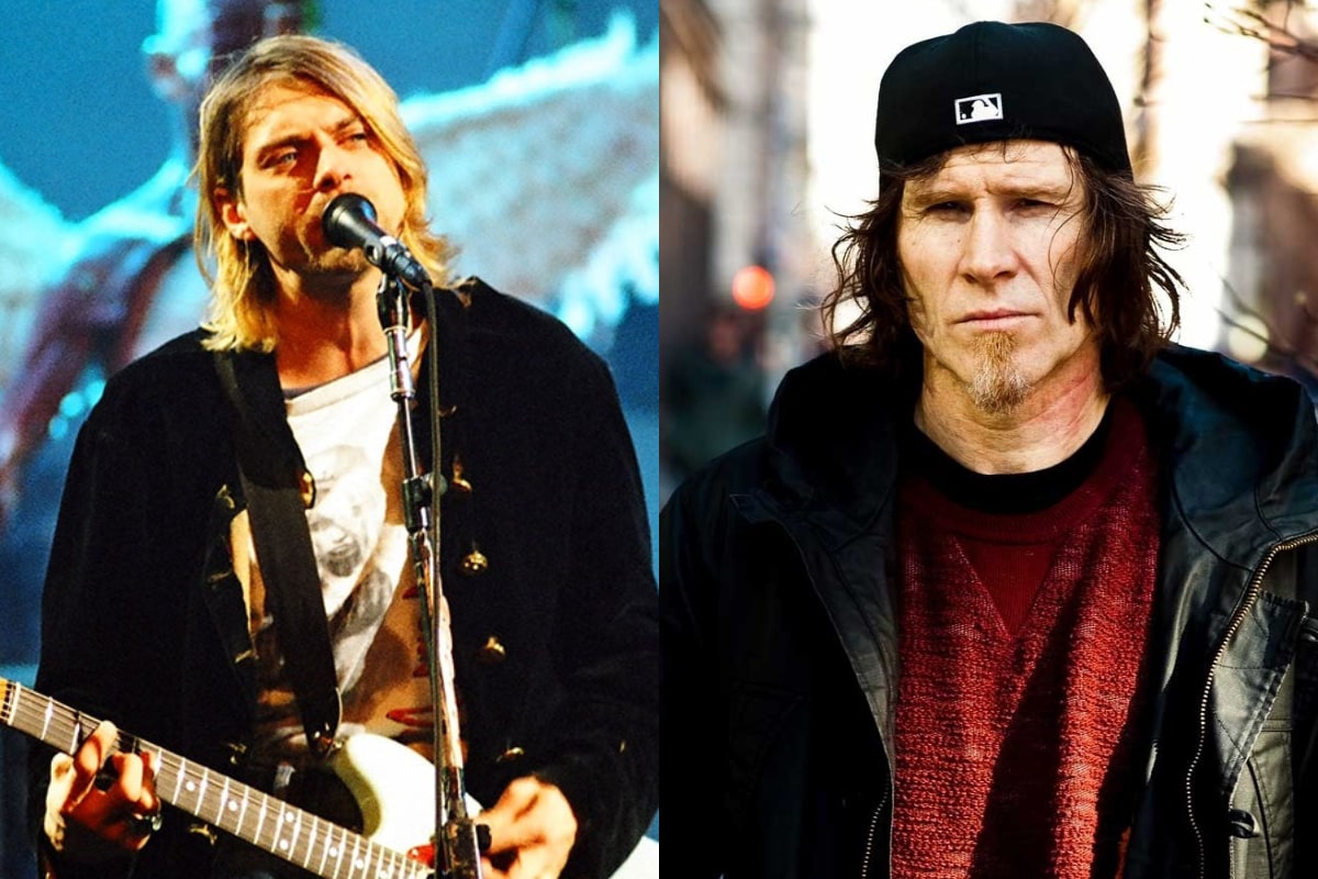 Kurt Cobain de Nirvana y Mark Lanegan