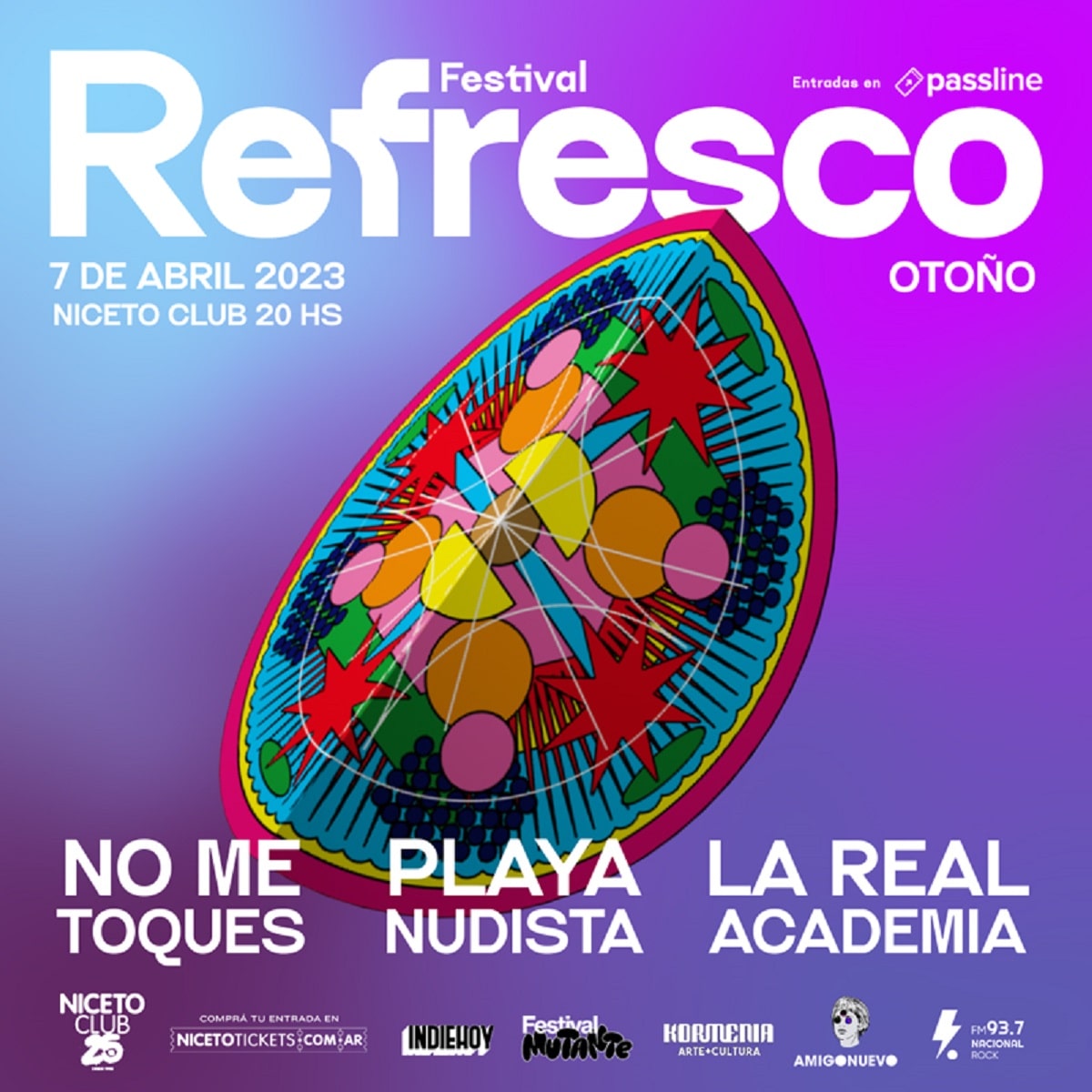 Festival Refresco anuncia su edición de otoño: La Real Academia, Ibiza  Pareo, Playa Nudista y más