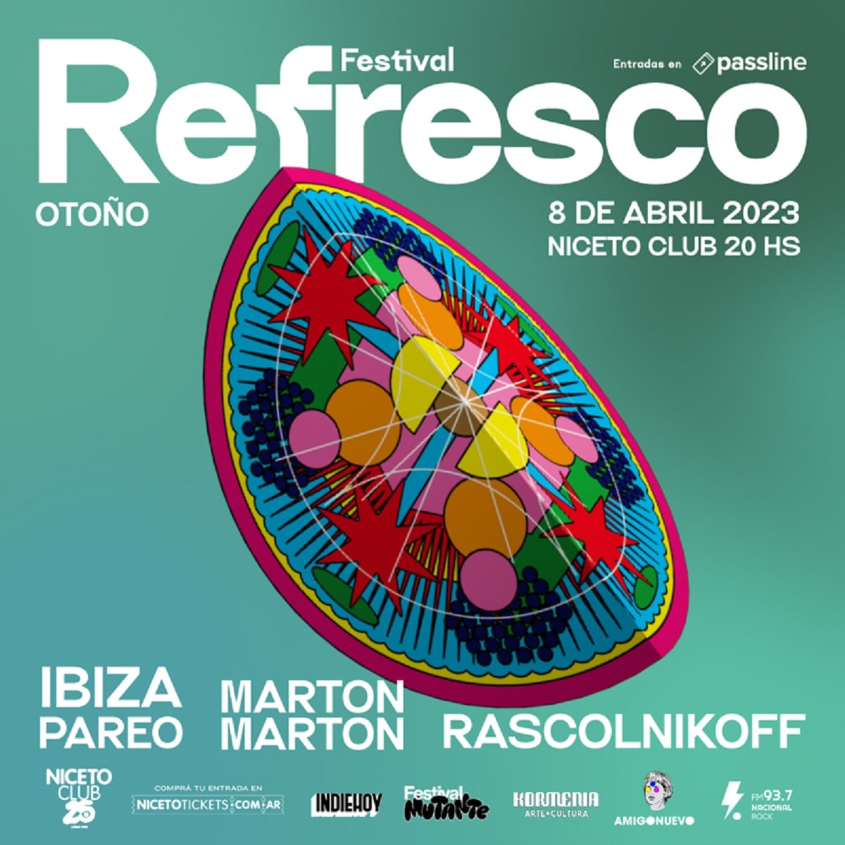 Festival Refresco anuncia su edición de otoño: La Real Academia, Ibiza  Pareo, Playa Nudista y más