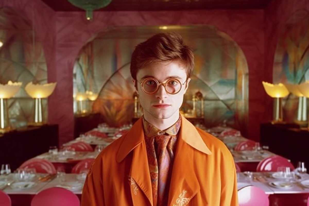 Harry Potter en una película de Wes Anderson
