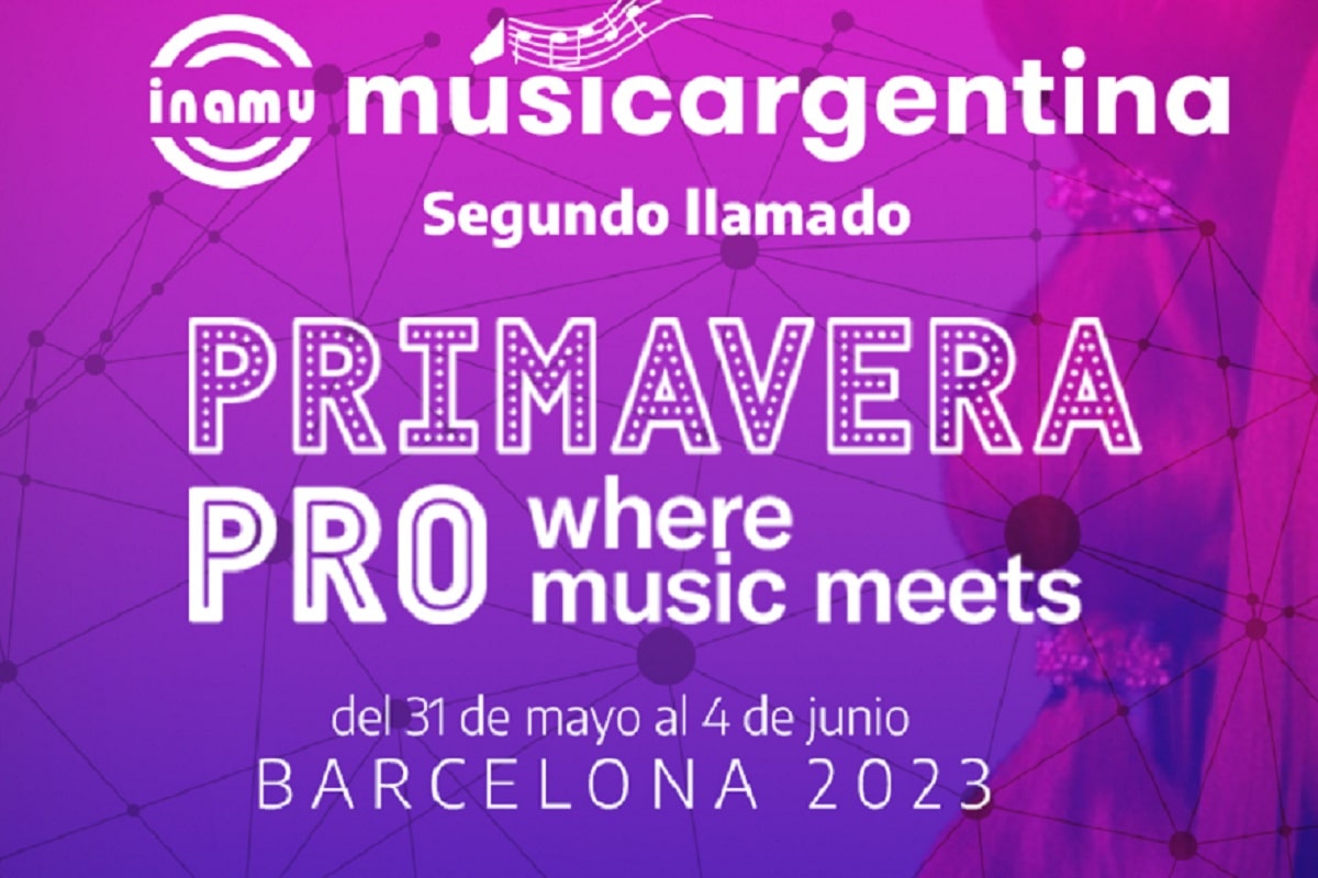 INAMU anuncia los proyectos seleccionados para participar en el Primavera Pro de Barcelona