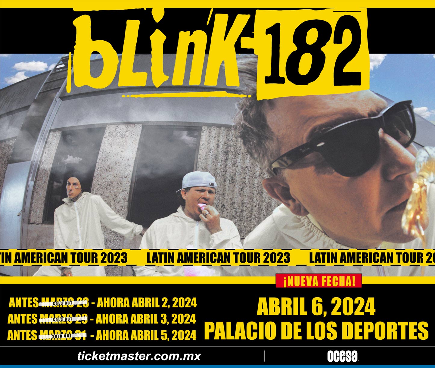 Blink 182 En Mexico 2024 