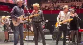 Eric Clapton, Ronnie Wood, Rod Stewart y más homenajearon a Jeff Beck con un show tributo