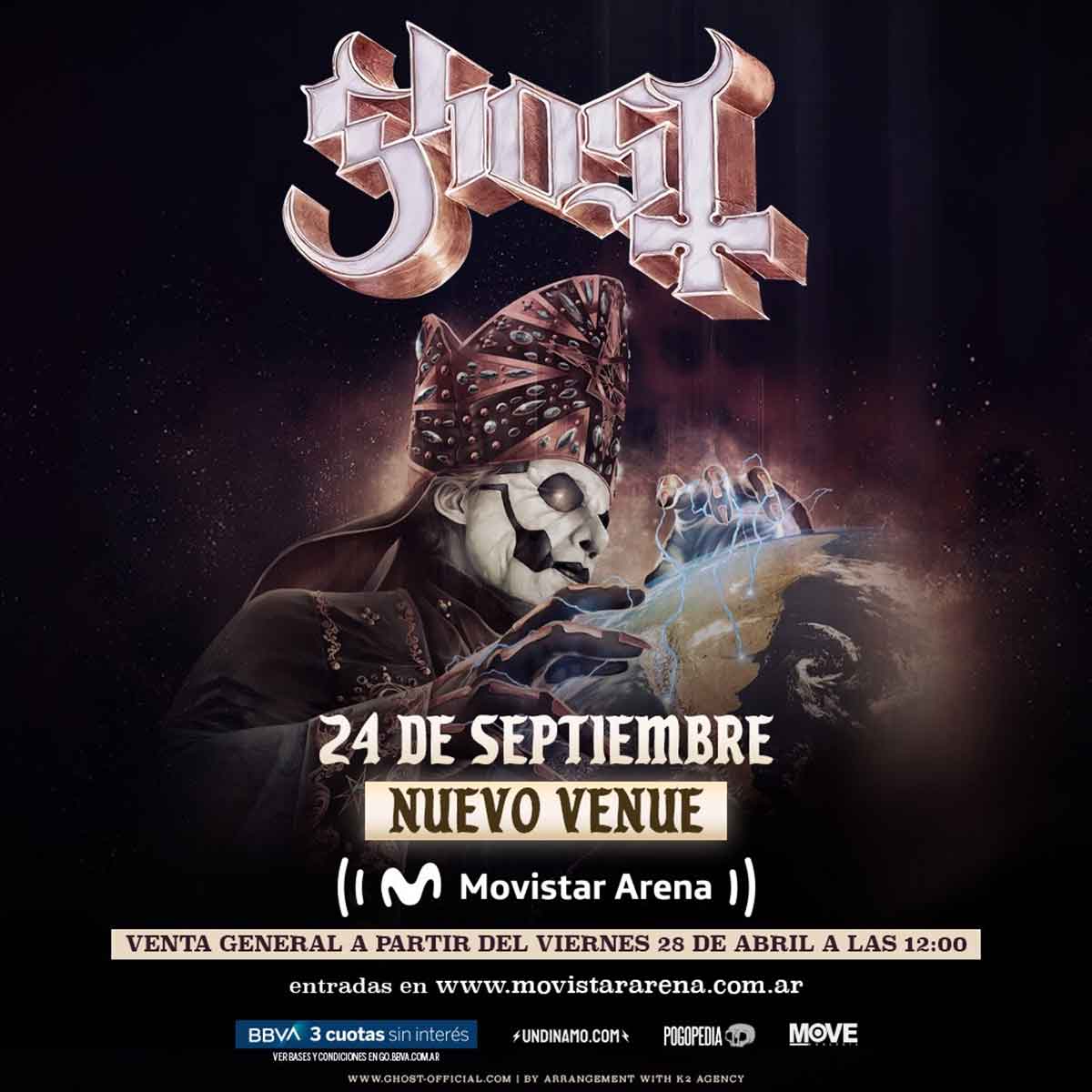 Ghost En Argentina