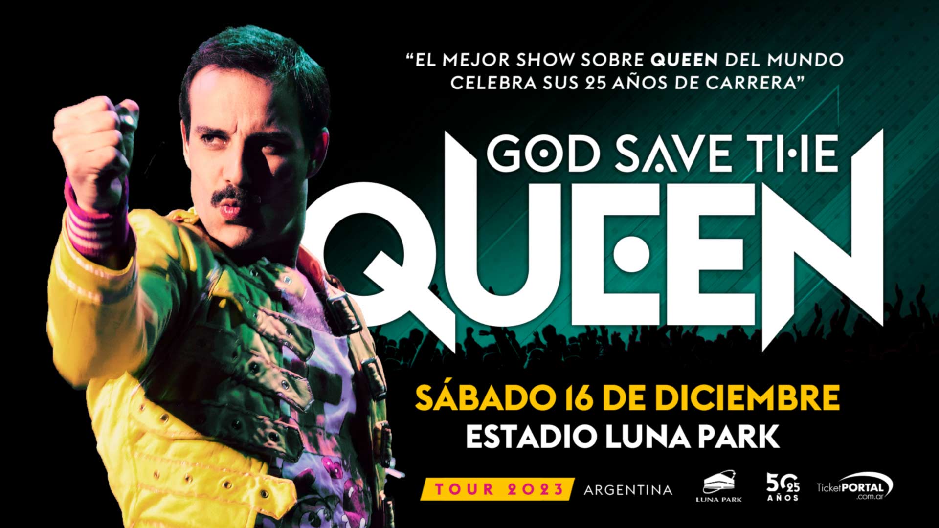 Dios Salve a la Reina (God Save The Queen) en el Luna Park