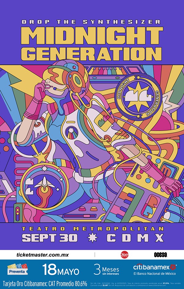 Midnight Generation en Teatro Metropólitan
