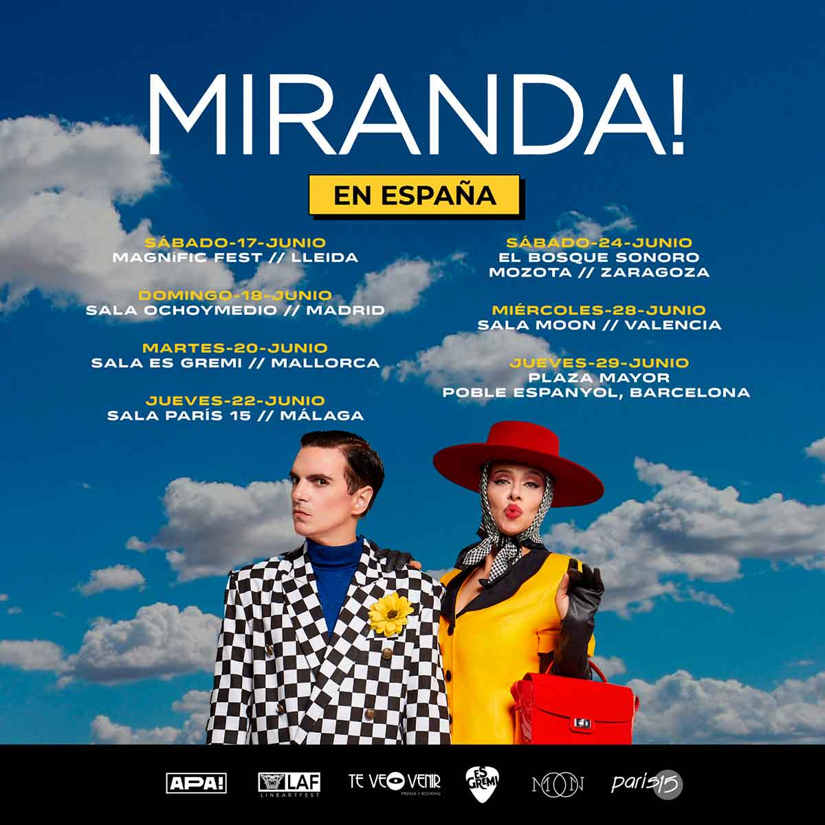 Miranda! en España