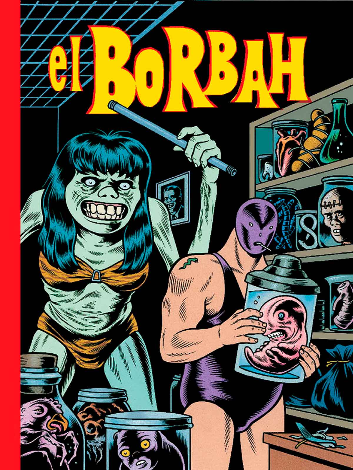 Portada de El Borbah, historieta de Charles Burns