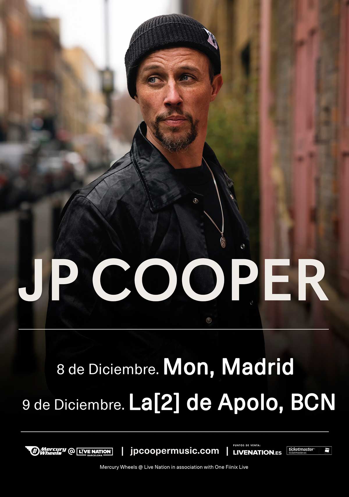 JP Cooper anuncia shows en España