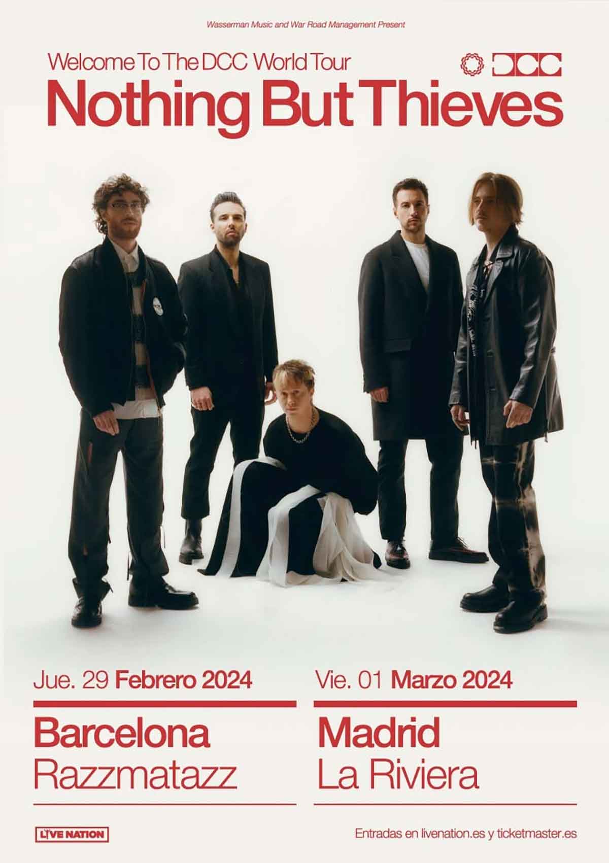 Nothing But Thieves en Barcelona