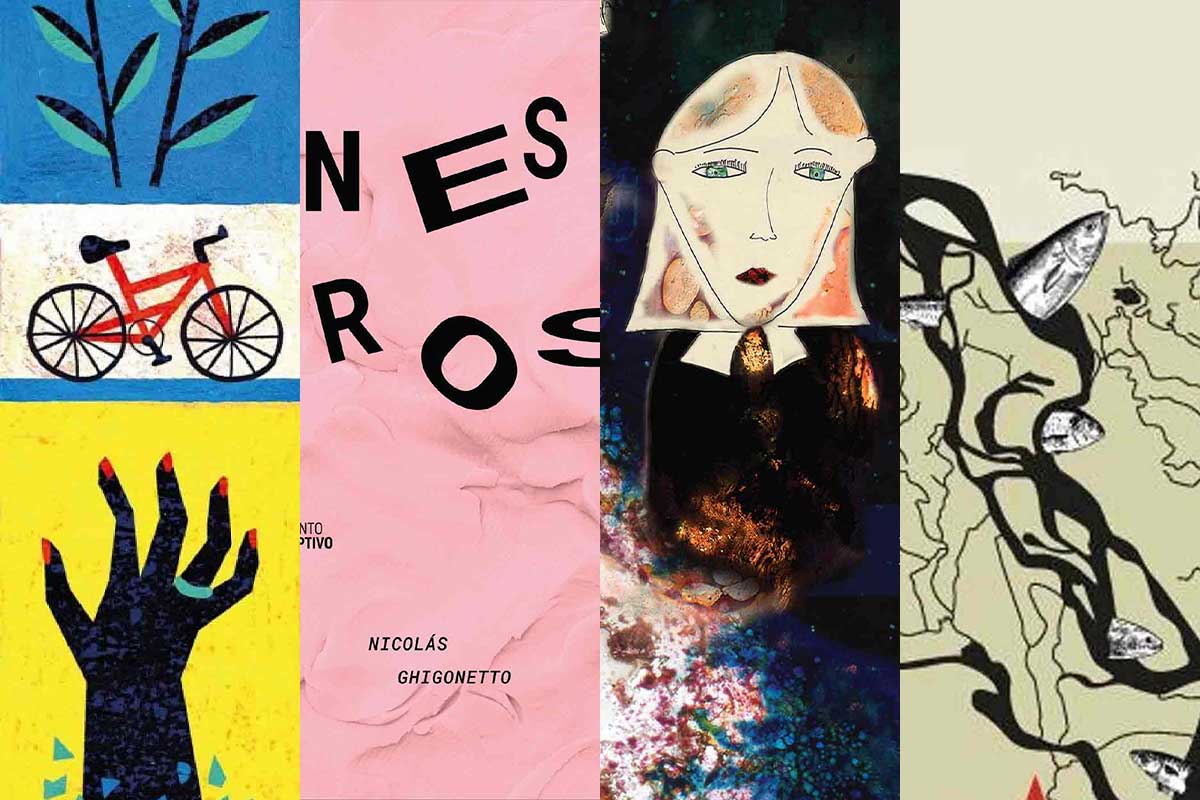 4 nuevos libros de autores argentinos jóvenes