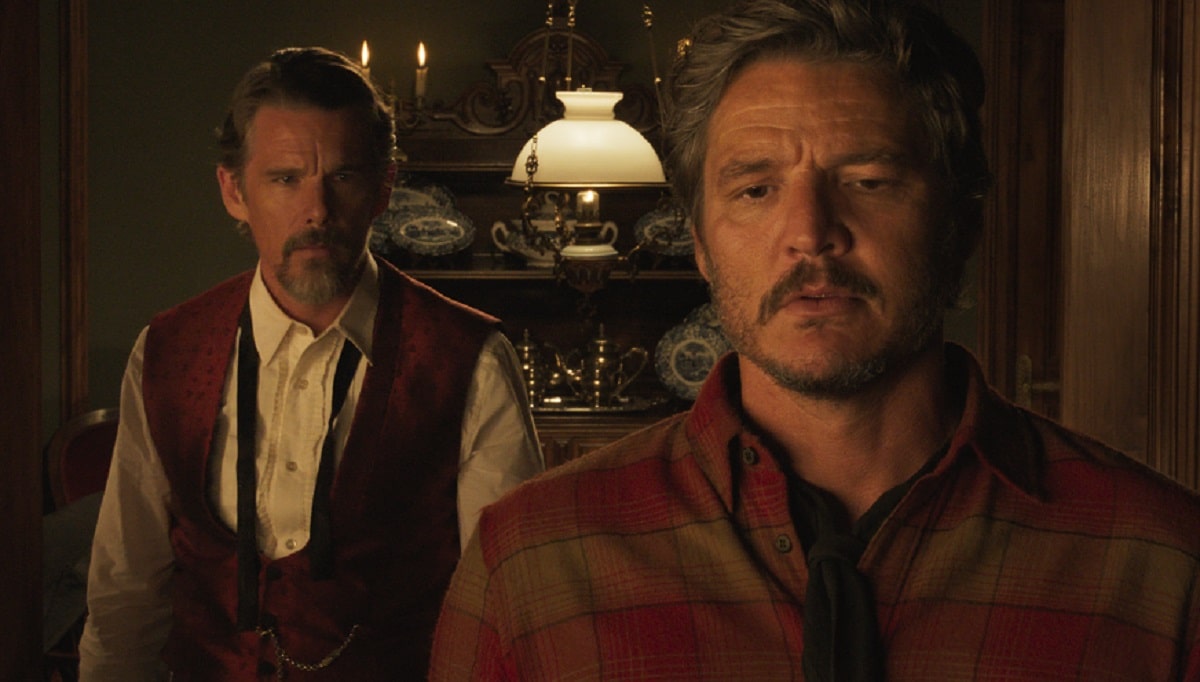 Ethan Hawke y Pedro Pascal en Extraña forma de vida