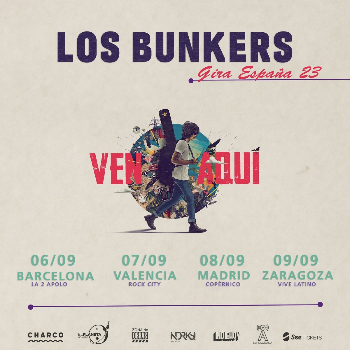 Los Bunkers anuncian gira por España