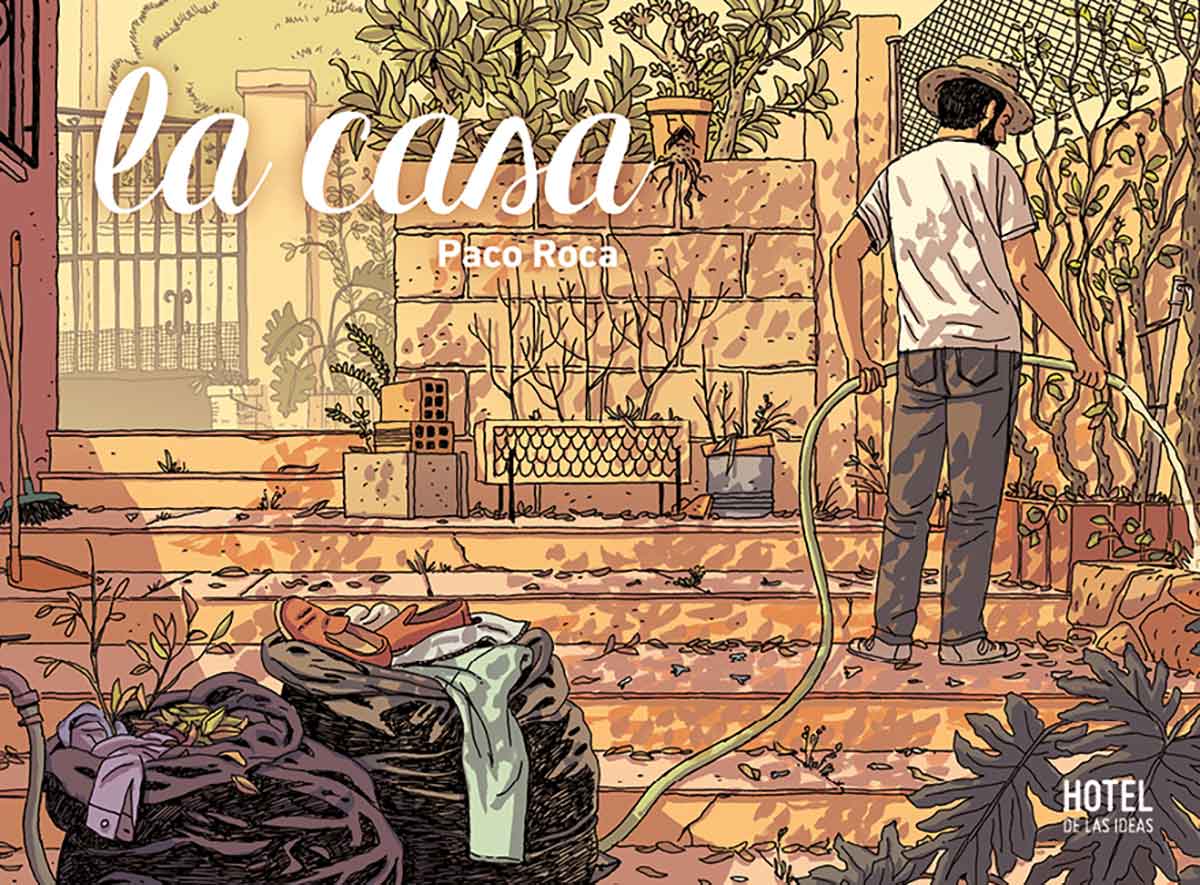 Tapa de La casa, historieta de Paco Roca