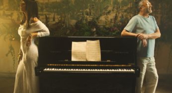 Fito Páez y Nathy Peluso escriben una historia en el video de"La Verónica"