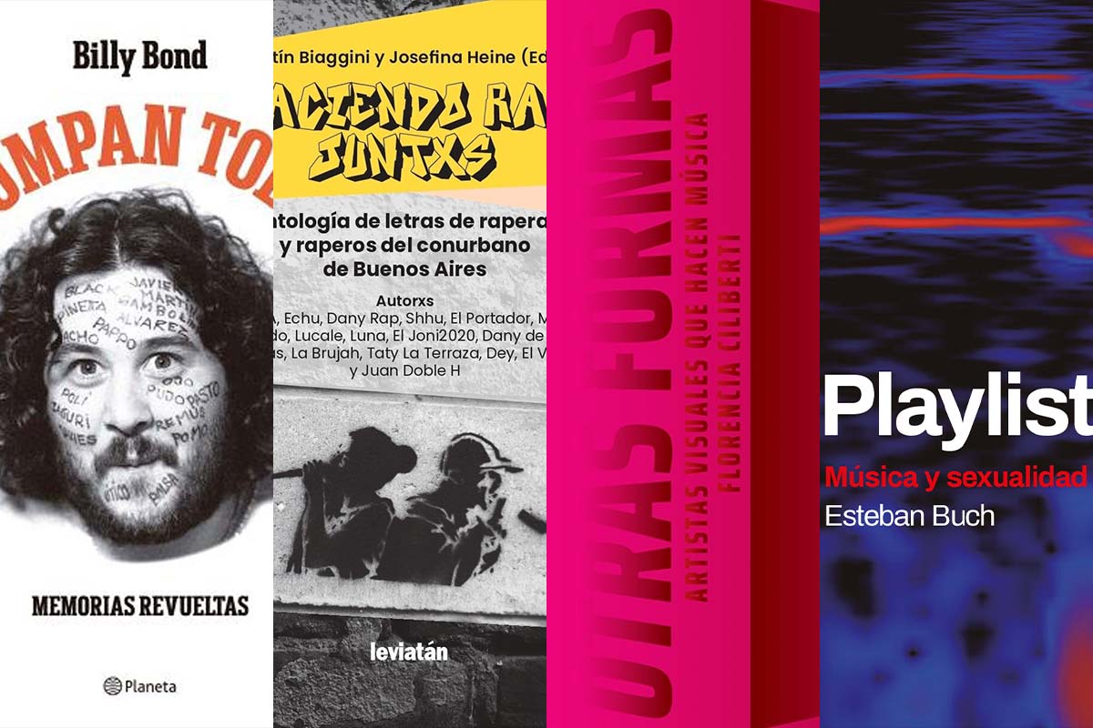 4 nuevos libros musicales de autores argentinos