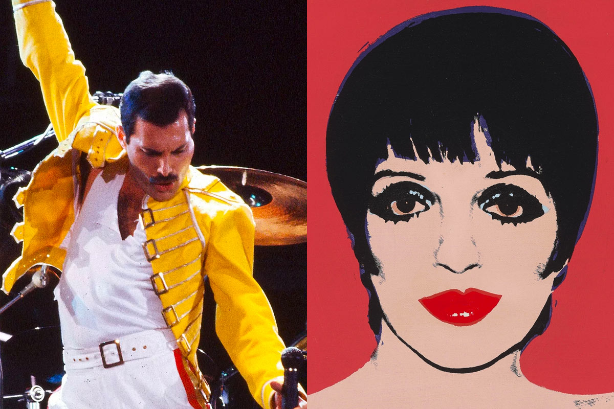 Freddie Mercury y Liza Minelli