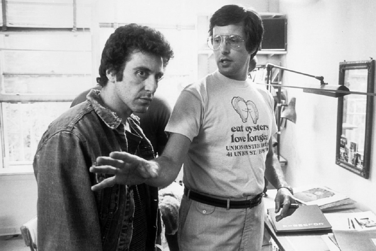 Al Pacino y William Friedkin en A la caza (1980)