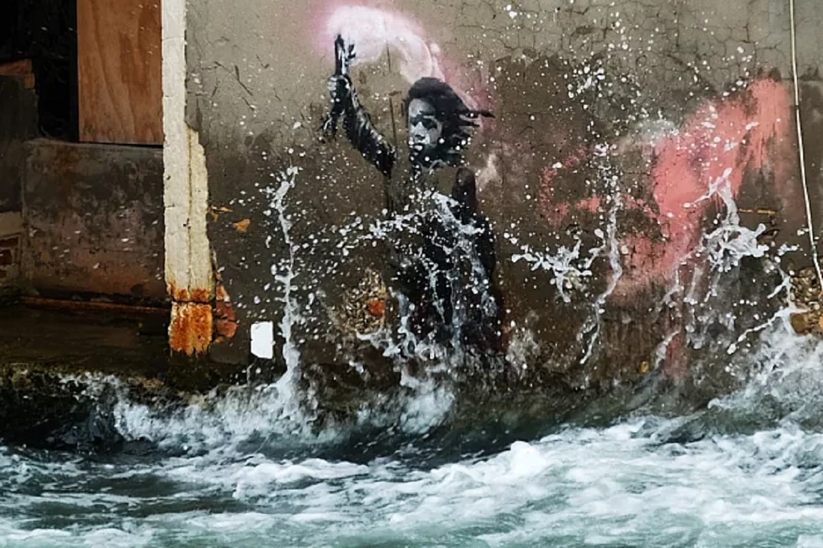 "L'Enfant Migrant" de Banksy