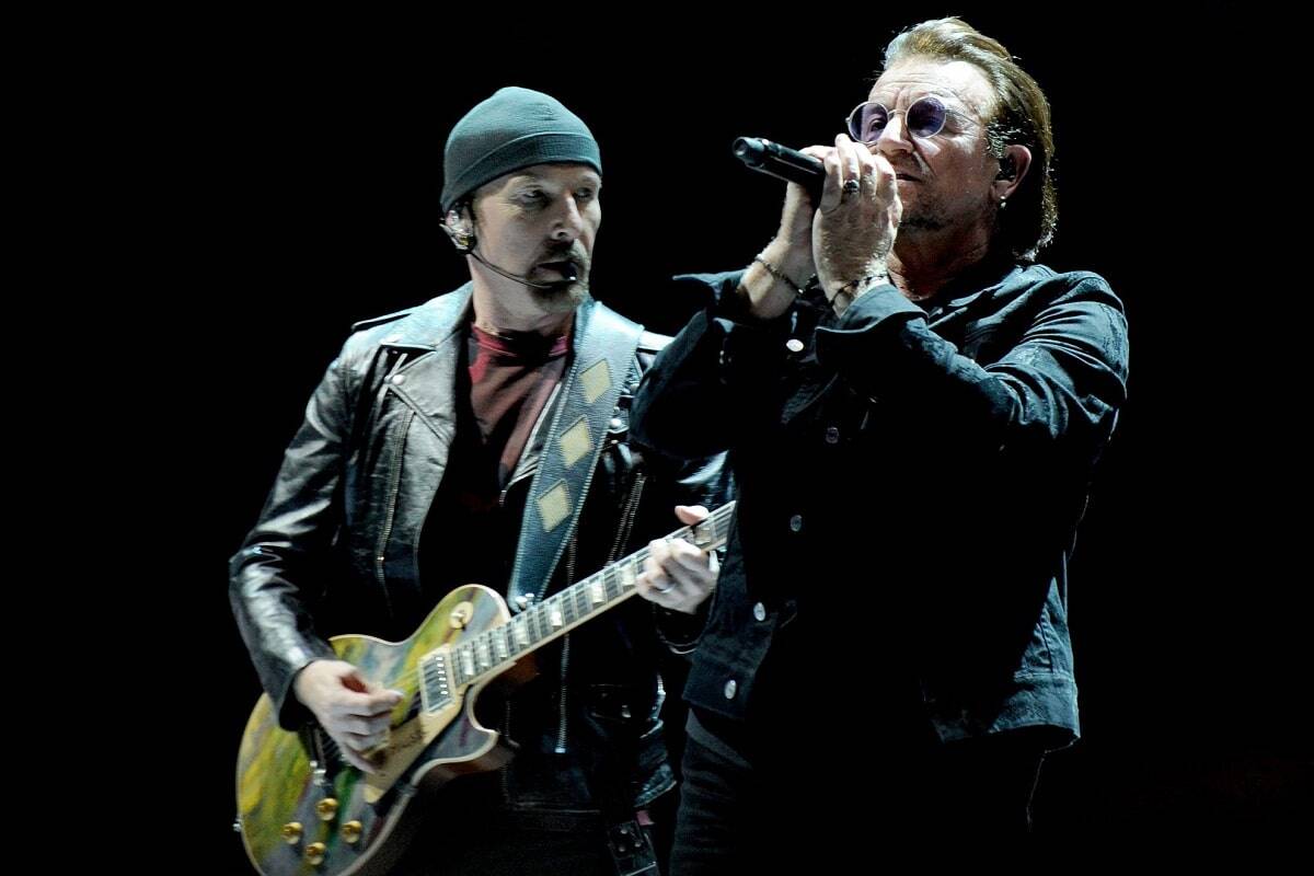Bono y The Edge de U2