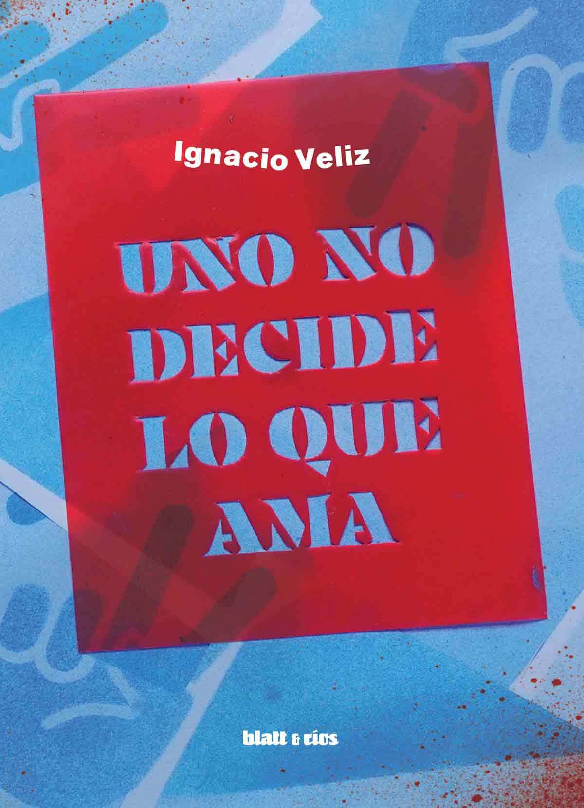 Uno no decide lo que ama de Ignacio Veliz