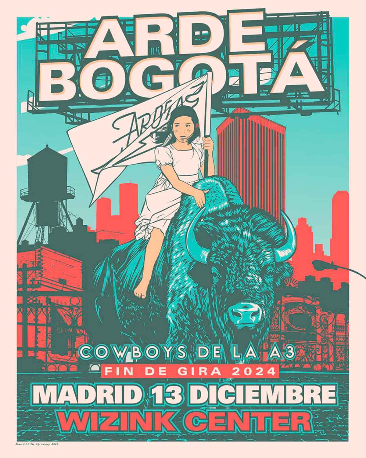 Arde Bogotá - COWBOYS DE LA A3