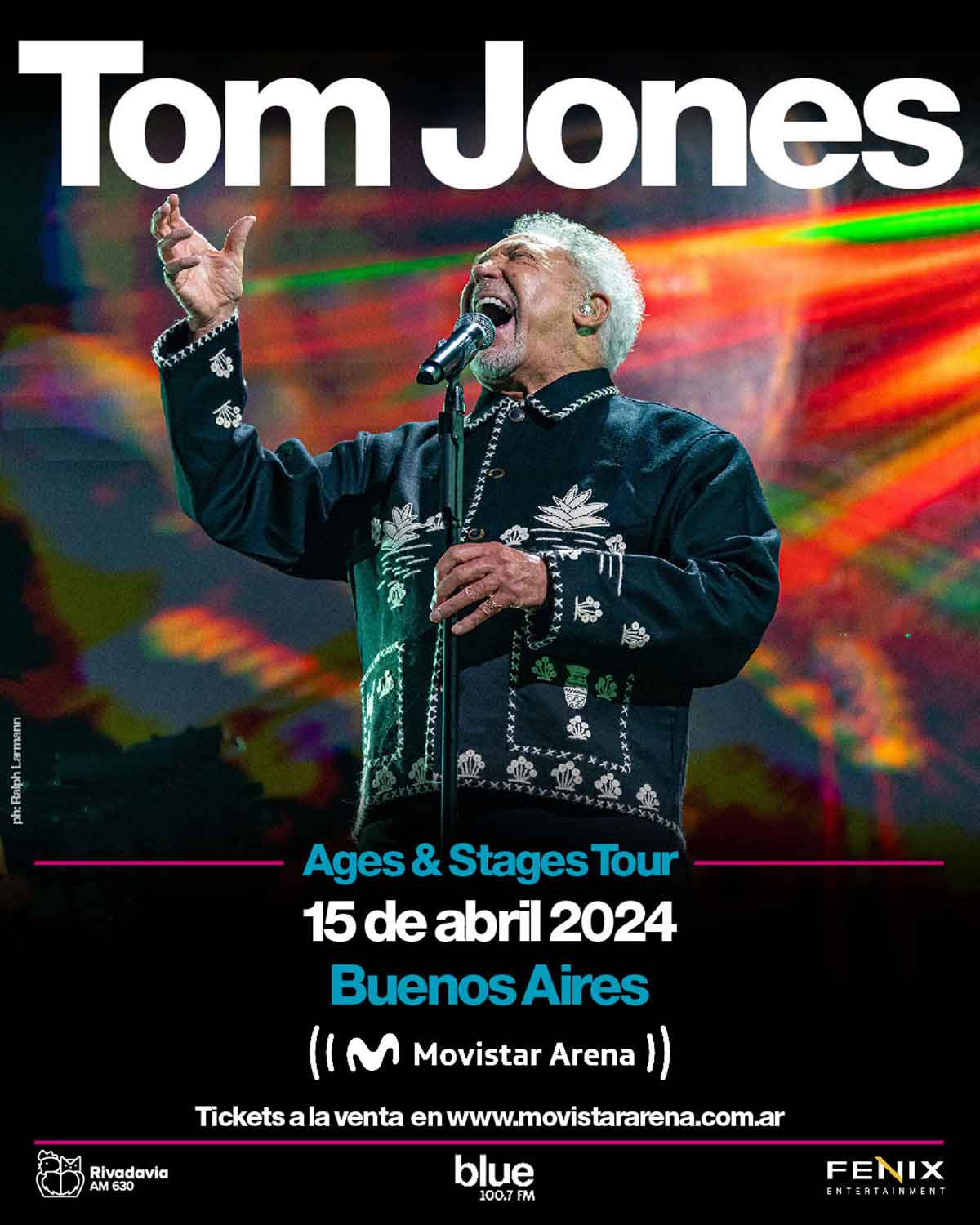 Tom Jones en Argentina