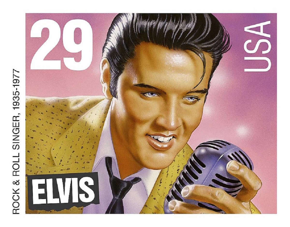 Estampilla de Elvis Presley