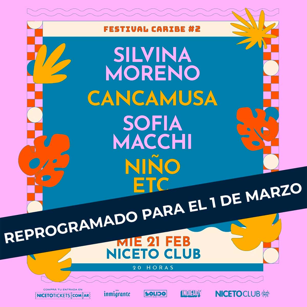 Festival Caribe en Niceto Club