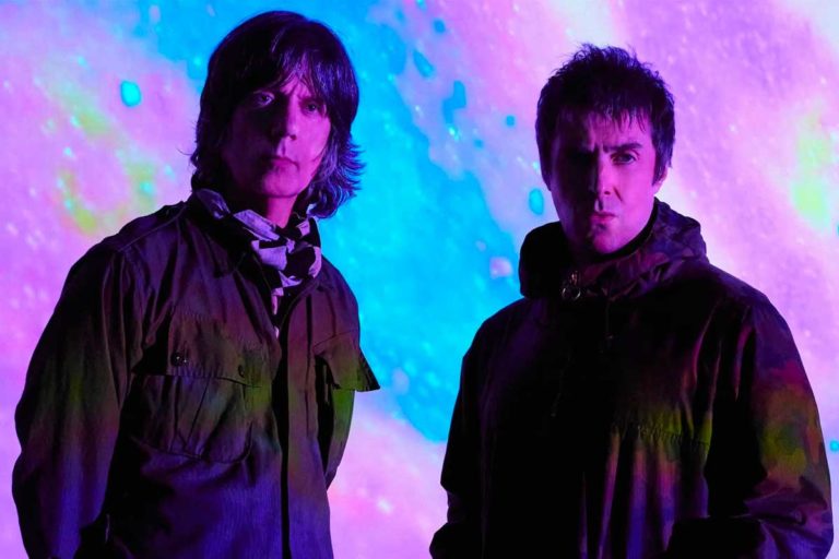 John Squire y Liam Gallagher