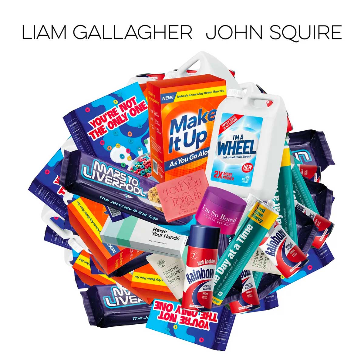 Tapa de Liam Gallagher & John Squire, disco de Liam Gallagher & John Squire