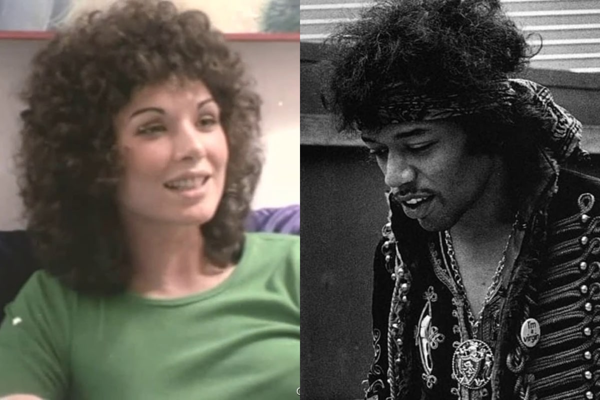 Linda Keith y Jimi Hendrix