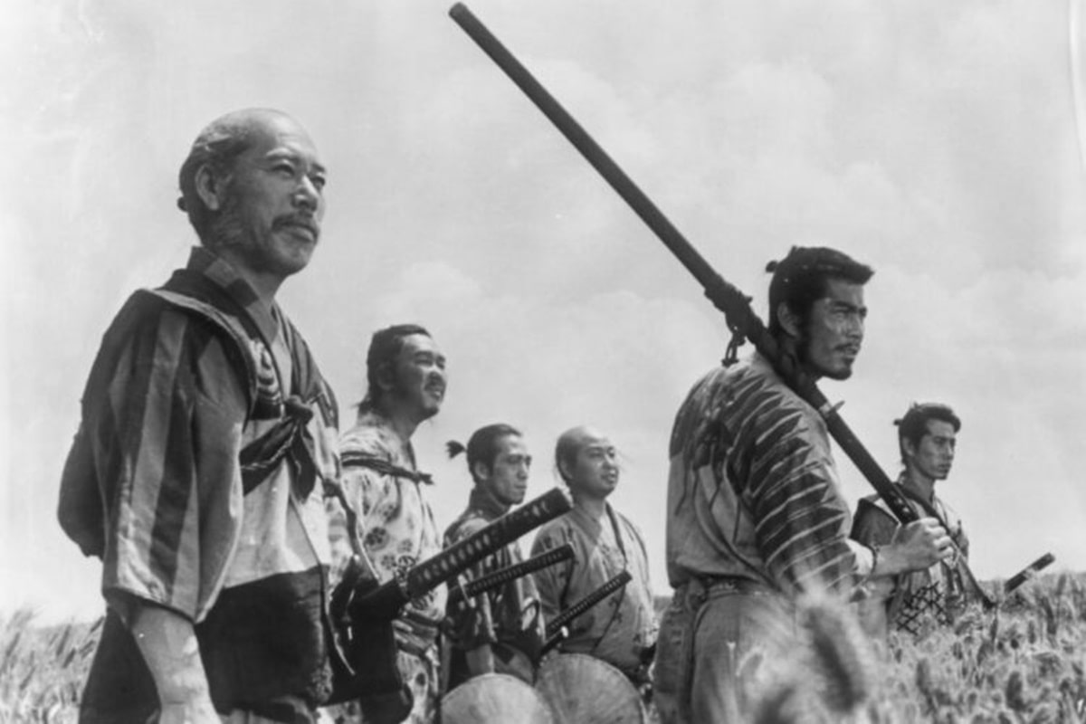 escena de una película de Akira Kurosawa