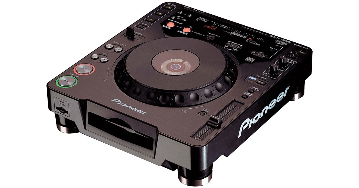Reproductor de CD CDJ-1000 de Pioneer DJ