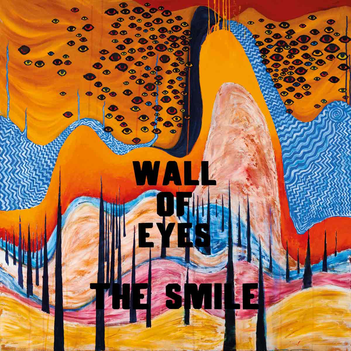 Arte de tapa de Wall of Eyes de The Smile.