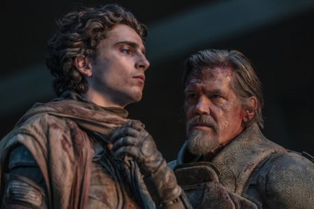 Timothée Chalamet y Josh Brolin en Dune: Parte Dos (2024)
